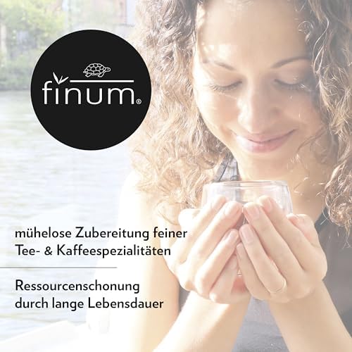 Finum 63/421.40.00 Floating Brewing Basket, Medium, Black