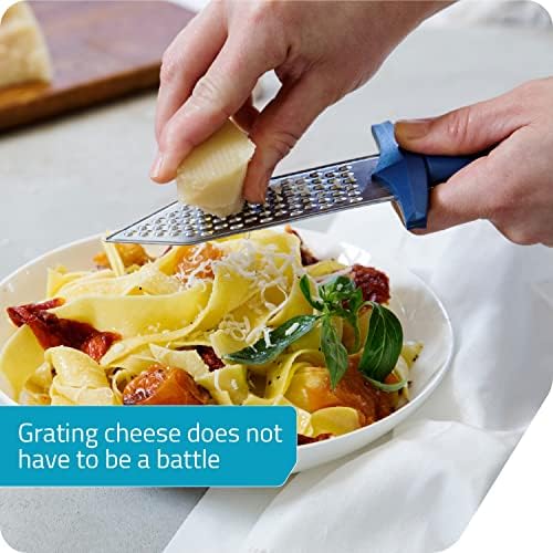 PELEG DESIGN Handheld Cheese Grater Durable Rust-Proof Metal (Gratiator)