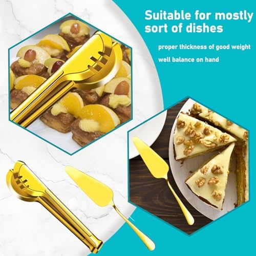 Serving Utensils, 30 Pcs Stainless Steel Large Flatware Serving Tools Kit