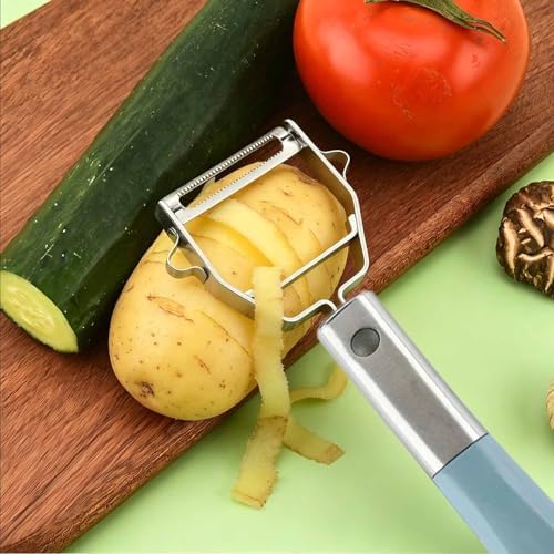 Y-Shaped Vegetable Peeler Non-Slip Stainless Steel Handle for Potato