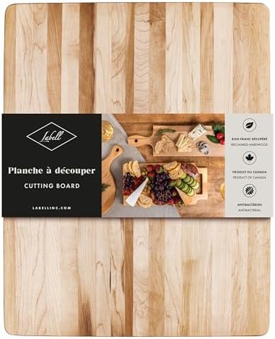 Labell Large Canadian Maple End Grain Cutting Board, 16 x 20 x 0.75 in