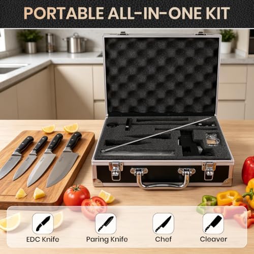 GEN3 Guided Knife Sharpening System W/Hard Carrying Case