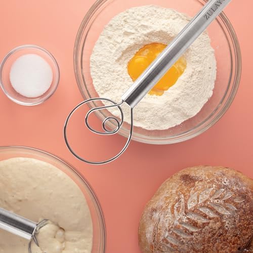 Zulay Kitchen 13-Inch Danish Dough Whisk