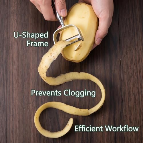 Y-Shaped Stainless Steel Kitchen Vegetable & Apple Peeler