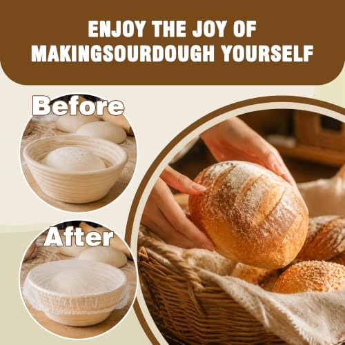 200pcs Bread Proofing Covers for Sourdough, Reusable Elastic Dough Covers for Banneton Baskets and Mixing Bowls, Bread Fermentation Covers to Keep Dough Moist During Rising, Resting and Final Proofing