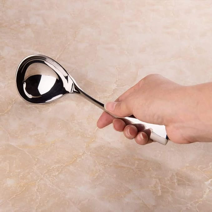 IMEEA Gravy Ladle Small Sauce Ladle for Serving 18/10 Stainless Steel, 7.6-Inch