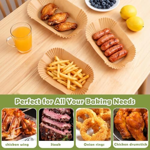 YQL 200 PCS Loaf Pan Liners, Nonstick Paper Liners for 9x5 Baking Pan