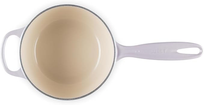 Le Creuset Enameled Cast Iron Signature Saucepan, 1.75 qt., Shallot