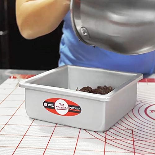 Fat Daddio's Anodized Aluminum Square Cake Pan, 12 x 2 Inch