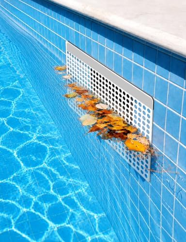 Magnetic Pool Skimmer Guard 15.7"×9.8", Pool Skimmer Screen Saver, Leaf & Debris Catcher, Protects Pool Pump Filter for Inground and Above Ground Pools