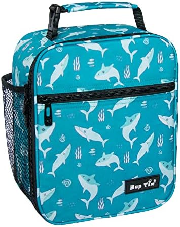 Hap Tim Lunch Box, Insulated Lunch Bag, Reusable Lunchbox Cooler Bag Shark (18654-SK)