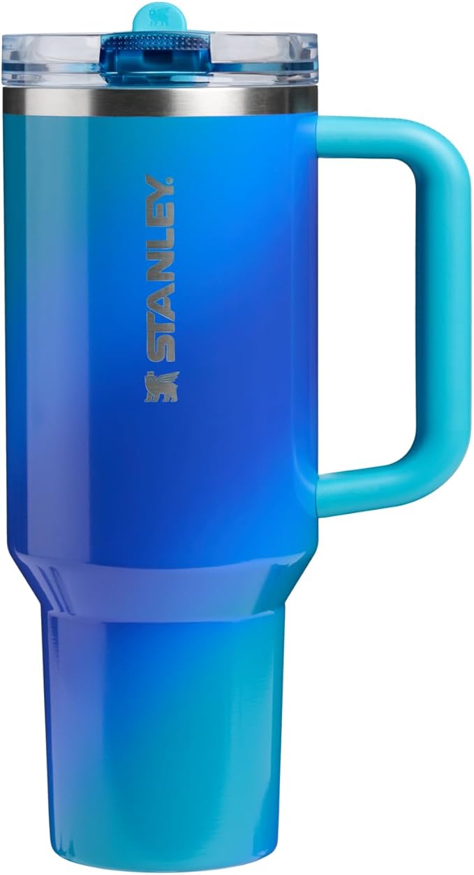 STANLEY Quencher ProTour Flip Straw Tumbler with Leakproof Lid | Built-In Straw & Handle | Cupholder Compatible for Travel | Insulated Stainless Steel Cup | BPA-Free