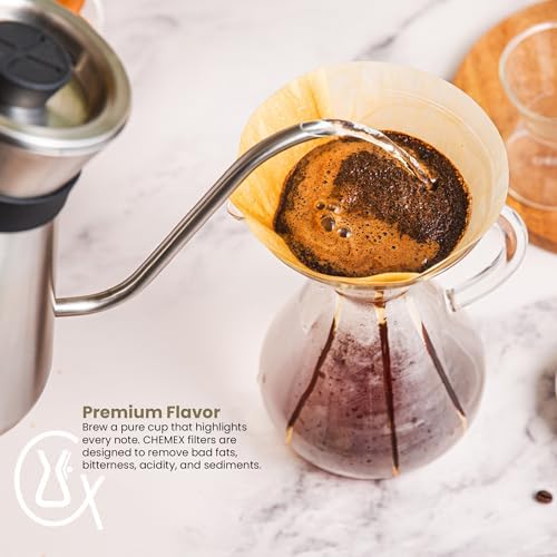 Chemex Bonded Filter - Circle - 100 ct - 2 Pack - Exclusive Packaging
