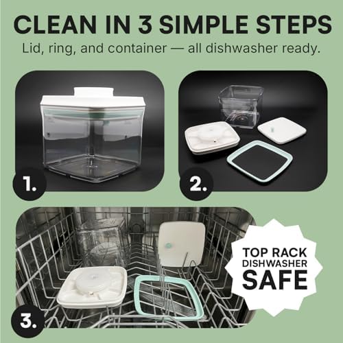 Bop Top Airtight Food Storage Containers | Pop-Top Lid | Multi-Pack
