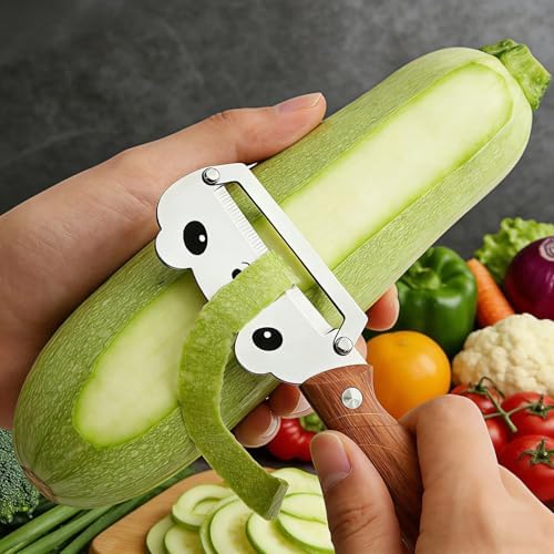 Maxjoy Vegetable Peeler, Stainless Steel Blade, PP Handle