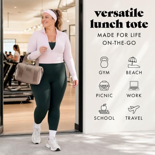 Fit & Fresh Remi Neoprene Lunch Bag for Women w/Ice Pack & Containers