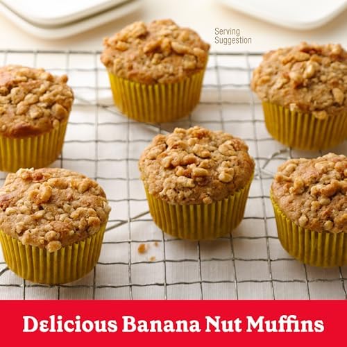 Betty Crocker Banana Nut Muffin Mix, Made With Walnuts, 6.4 oz, 9 Pack