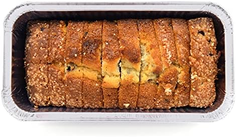 (600 Pack) Premium 2-LB Bread Loaf Baking Pans - 8.5" x 4.5" x 2.5" l Heavy Duty l Disposable Aluminum Foil Tins for Cakes Meatloaf Lasagna