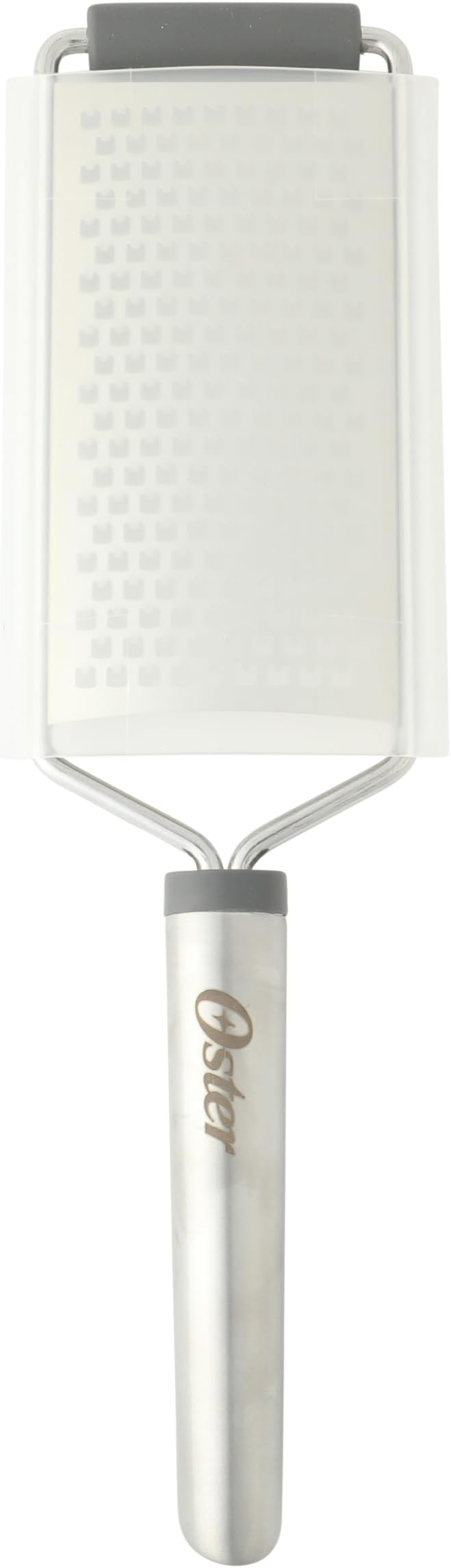 Oster Chadswyck 11.8” Handheld Grater, Stainless Steel Cheese Grater, Sharp Blades for Kitchen Prep, Dishwasher Safe