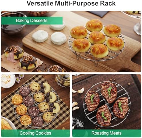 GSlife Trivet for Instant Pot Steamer Rack - 3/6 Qt Cooking Stand 1 Pack