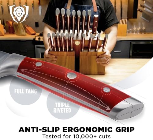 Dalstrong 18-Pc Colossal Knife Block Set - German High-Carbon Steel
