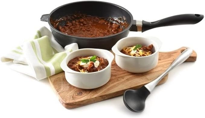 Norpro Stainless Steel and Silicone Solid Spoon