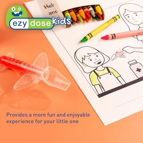 Ezy Dose Kids Medi-Plane Spoon, 10mL, Liquid Medicine Dosing, BPA-Free