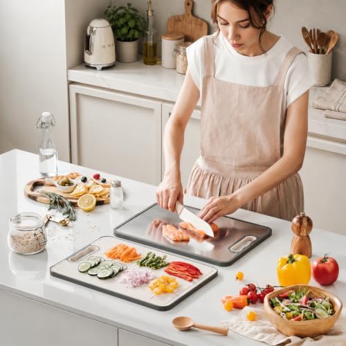 1PC Titanium Cutting Boards for Kitchen Chopping Board Double Sided