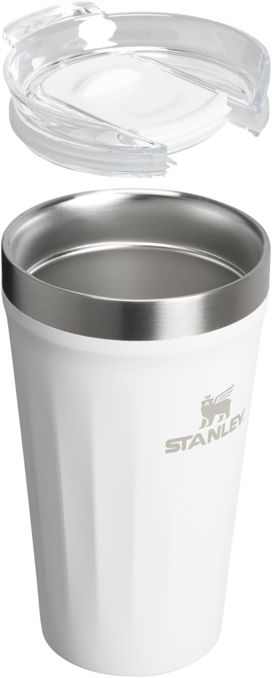 STANLEY Everyday Tumbler | Press Fit Drink Through Lid | Beverage, Coffee, and Cocktail Cup | Insulated Stainless Steel Wine Glass | BPA-Free