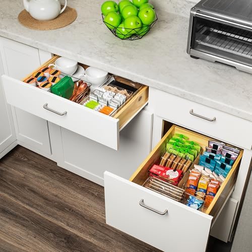 ClearSpace Pantry Organizers and Storage and Cabinet Organizer, 8 Pack