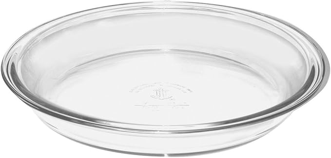 Anchor Hocking Anchor Hocking Glass Pie Plate, 9-Inch (Pack of 2)