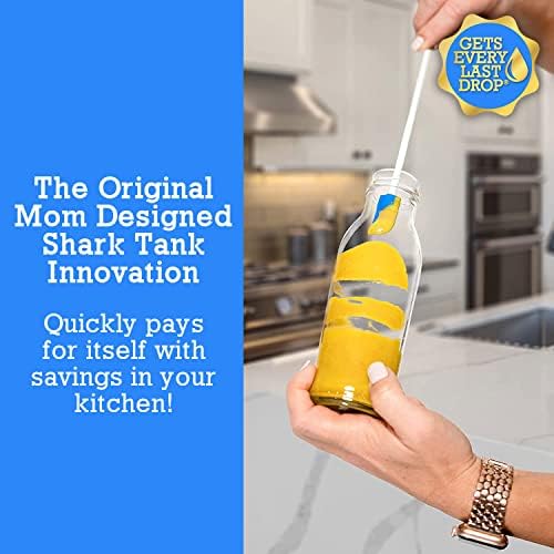 Spatty Daddy Kitchen Spatula Set (6 and 12 Inch Blue) Shark Tank, Christmas Stocking Stuffers, Kitchen Gadgets, Kitchen Utensils, Adult Stocking Stuffers, Gifts for Mom and Grandma, Cooking Gifts