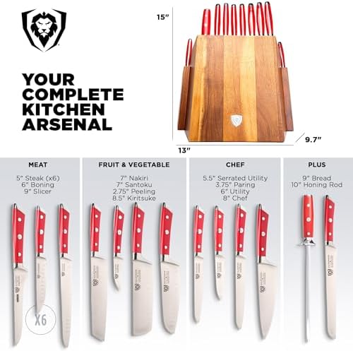 Dalstrong 18-Pc Colossal Knife Block Set - German High-Carbon Steel