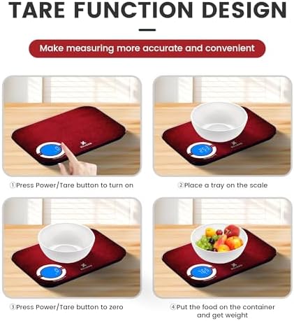 EILISON Smart Kitchen Food Scale,Bluetooth,8000g Cap,Nutrition Calculator