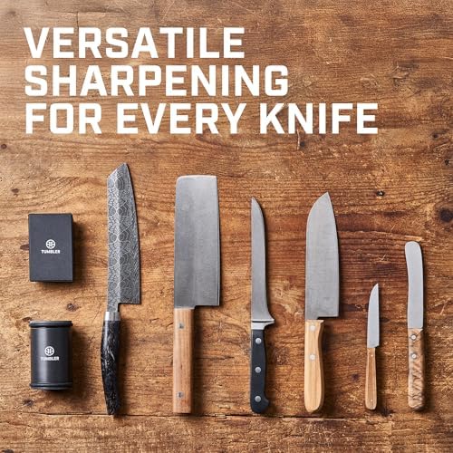 TUMBLER Pro Rolling Knife Sharpener™ (Black)