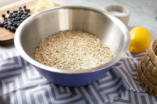 Fox Run Stainless Steel Mixing Bowl, 2.75 Quart Purple Mixing Bowl