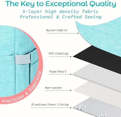 KIPBELIF Cute&Classy Roomy Insulated Lunch Bags for Women - Stylish & Functional Large Tote Adult Lunch Box for Working & Picnic