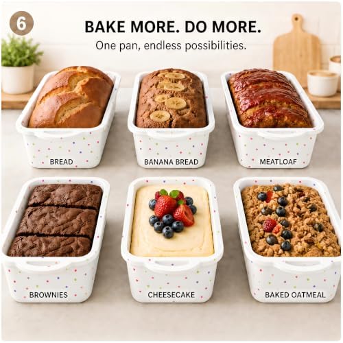 Silicone Loaf Pan, Food-Grade BPA-Free Nonstick Silicone Bread Loaf Pans