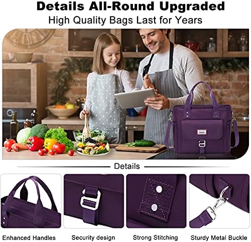 Weitars Lunch Bag for Women Work,Insulated Lunch Box Lunch Tote Bag Work