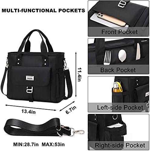 Weitars Insulated Lunch Bag for Women Men,Leak Proof Lunch Box for Work