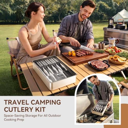 MAD SHARK 11 PCS Drawer Knife Set with Organizer, Kitchen Knife Block Sets