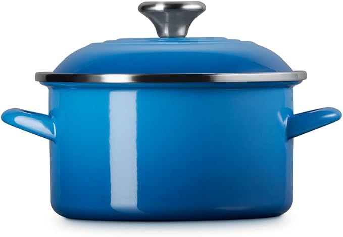 Le Creuset Enamel on Steel Traditional Petite Stockpot, 3.8qt., Marseille