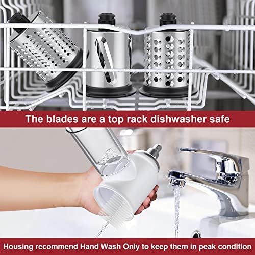 GVODE Slicer Shredder Attachment for KitchenAid Stand Mixers,Food Processor