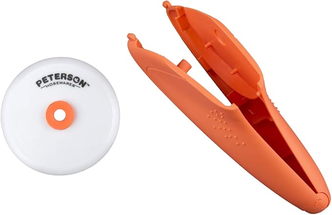 Peterson Housewares Ceramic Pizza Cutter - Orange Handle