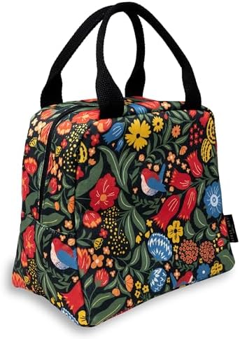 Steel Mill & Co. Insulated Lunch Tote Bag for Women, Wanderlust