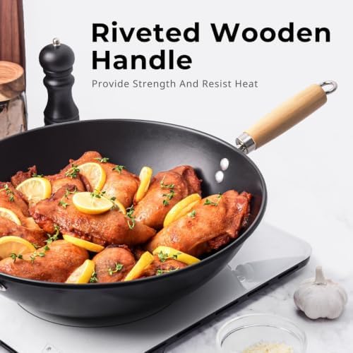 Carbon Steel Non-Stick Wok