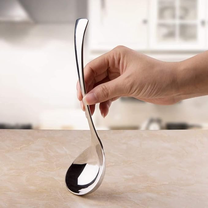 IMEEA Gravy Ladle Small Sauce Ladle for Serving 18/10 Stainless Steel, 7.6-Inch