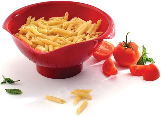 Norpro 2173 Colander, 3.5-Quart, Red