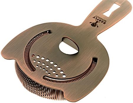 Barfly Bar Strainer, Antique Copper