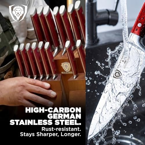 Dalstrong 18-Pc Colossal Knife Block Set - German High-Carbon Steel